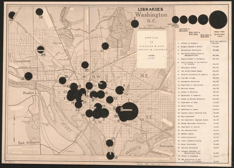 digitized image of Libraries, Washington D.C.