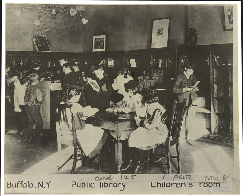 digitized image of Buffalo, N.Y. -  Public library - children's room