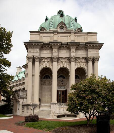 digitized image of Handley Library, Winchester, Virginia