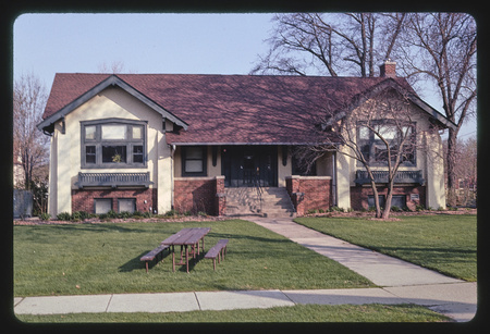 digitized image of Library, Dickason Street, Columbus, Wisconsin