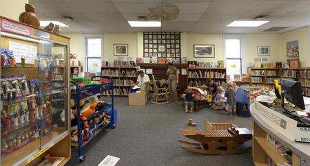 digitized image of Noyes Library for Young Children, Kensington, Maryland