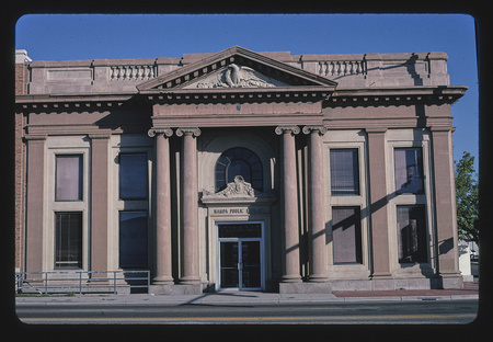digitized image of Nampa Public Library, 11th Avenue, Nampa, Idaho