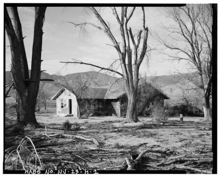 digitized image of Hawthorne Naval Ammunition Depot, Babbitt Housing Area, Library, U.S. Highway 95, Hawthorne, Mineral County, NV