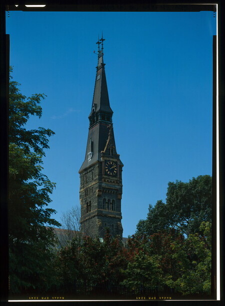 digitized image of Georgetown University, Healy Building, Thirty-seventh & O Streets, Northwest, Washington, District of Columbia, DC