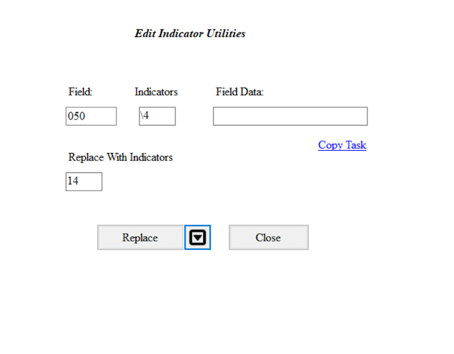 MarcEdit completed edit indicators dialog