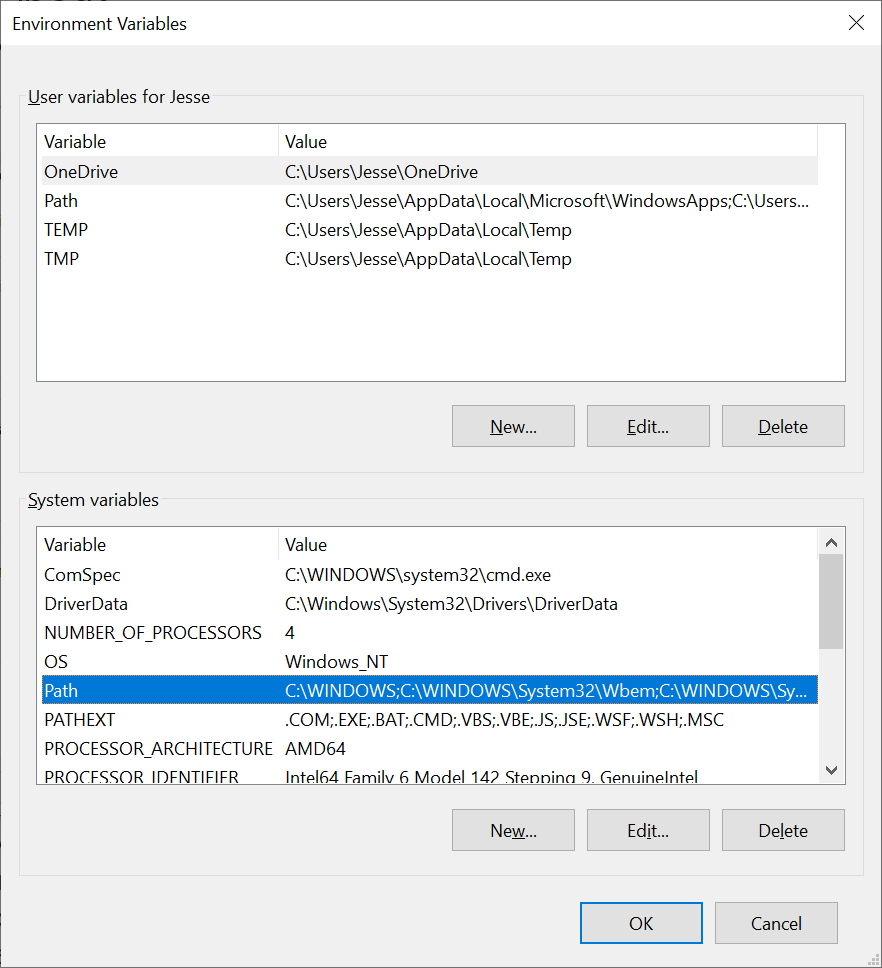 sf and roy files moved to the C:\utils directory